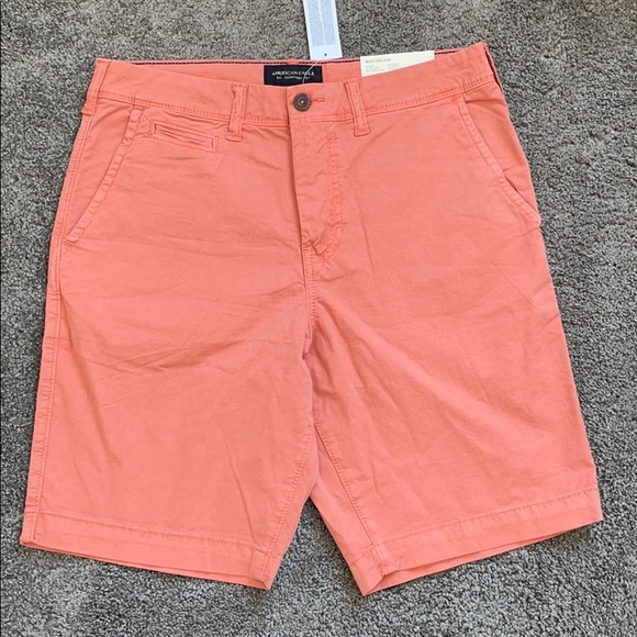 Coral Flex american eagle shorts!!🧡 - Picture 1 of 4